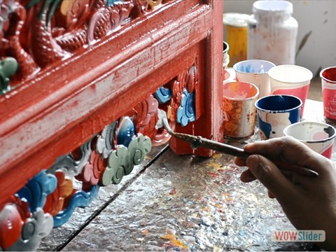 Painting the details - Primary coat